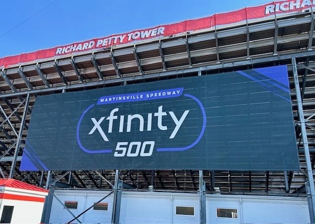 Xfinity 500 Sign